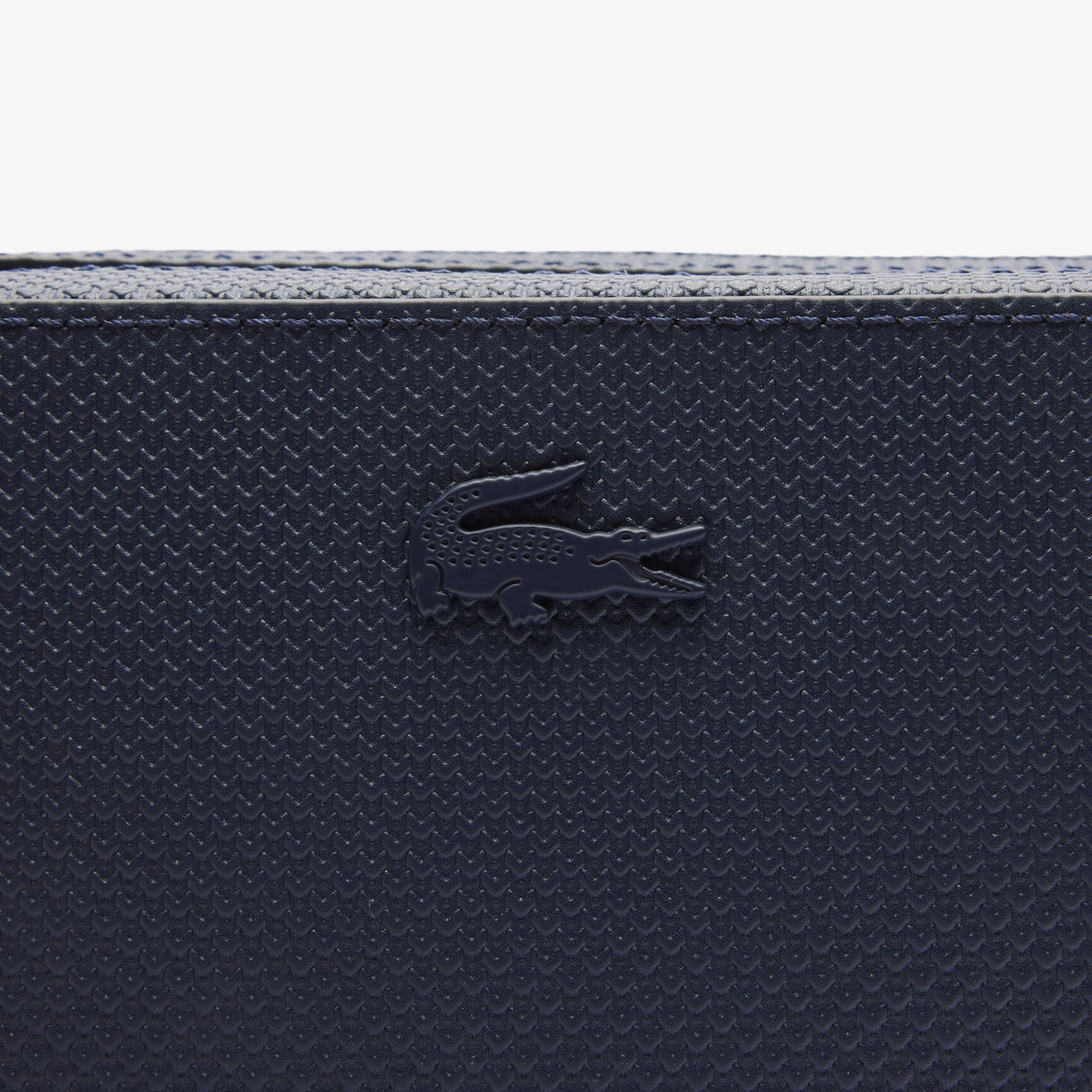 Chantaco Pique Leather Zipped Pouch