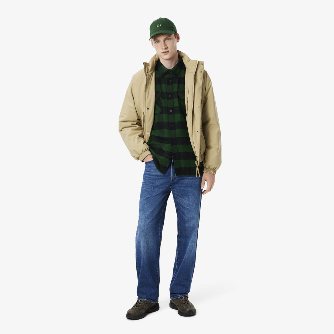 Oversized Cotton Plaid Overshirt Oversized Cotton Plaid Overshirt