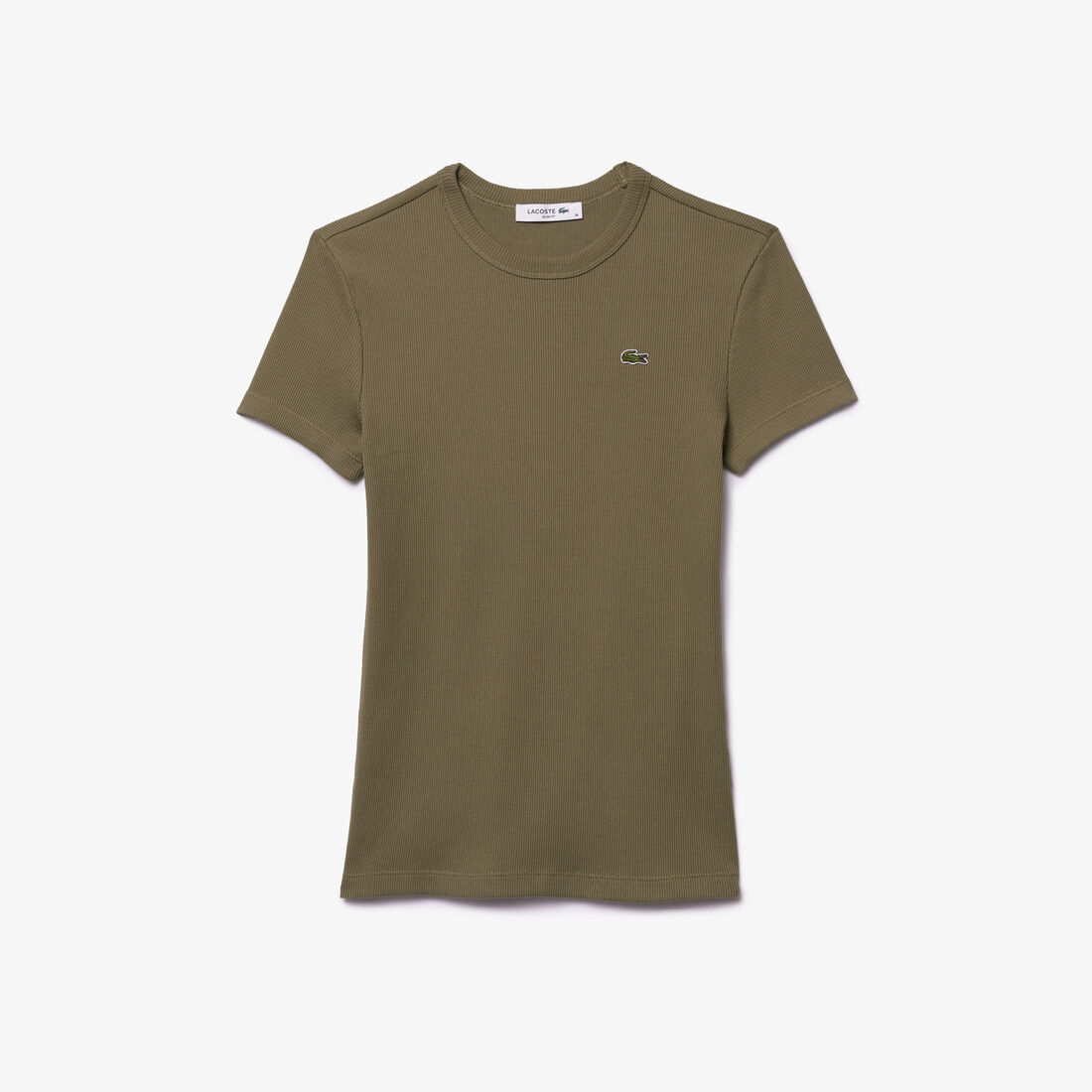 Slim Fit Ribbed Cotton T-shirt Slim Fit Ribbed Cotton T-shirt