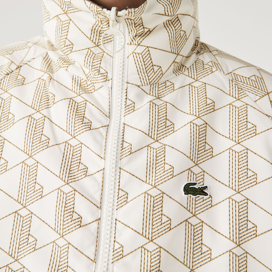 جاكيت لاكوست بتصميم بوجهين مقاوم للمياه للجنسين جاكيت لاكوست بتصميم بوجهين مقاوم للمياه للجنسين