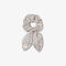 Printed Satin Scrunchie lacoste printed satin scrunchie