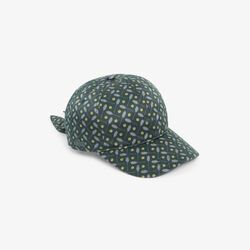 lacoste tie accent satin cap