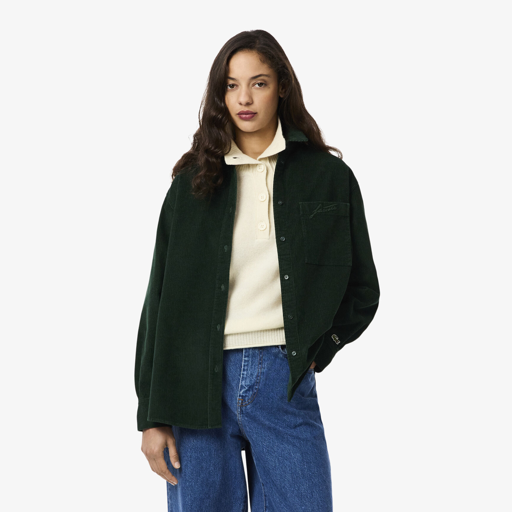 Oversized Corduroy Overshirt Oversized Corduroy Overshirt