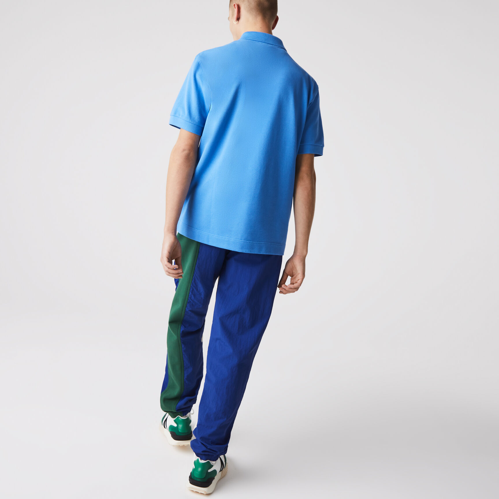 تيشيرت بولو لاكوست بيكيه قطن عضوي بقصة كلاسيكية للرجال مجموعة L.12.12