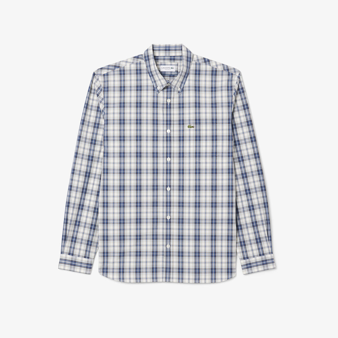 Regular Fit Poplin Plaid Shirt Regular Fit Poplin Plaid Shirt