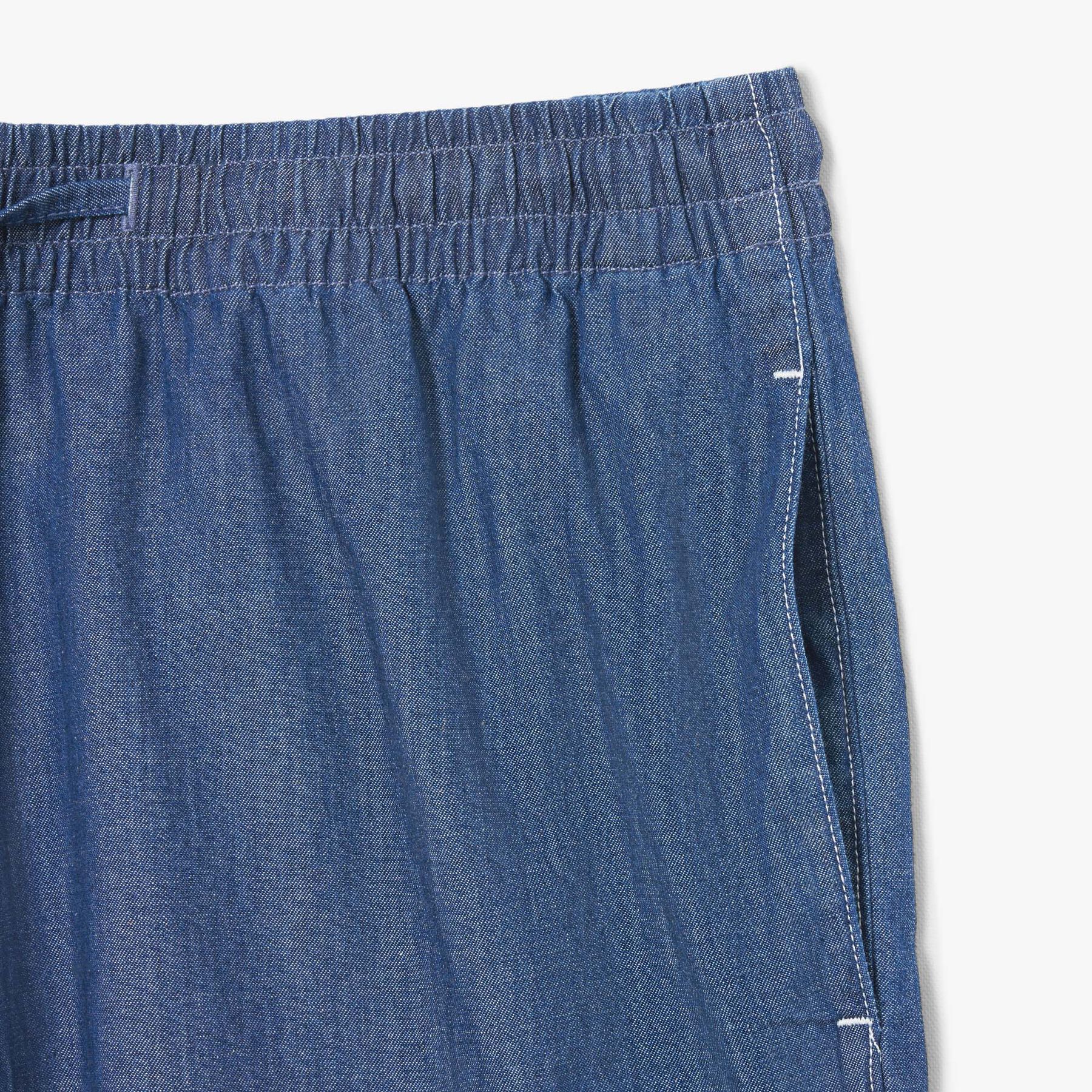 Relaxed Fit Denim Shorts lacoste relaxed fit denim shorts