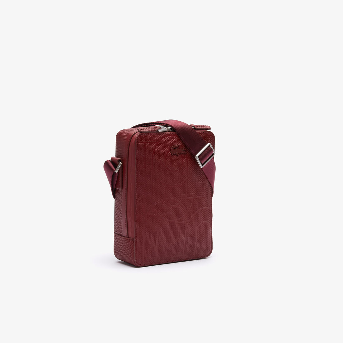 Men’s Chantaco Graphic Piqué Leather Vertical Zip Crossbody Bag Men’s Chantaco Graphic Piqué Leather Vertical Zip Crossbody Bag