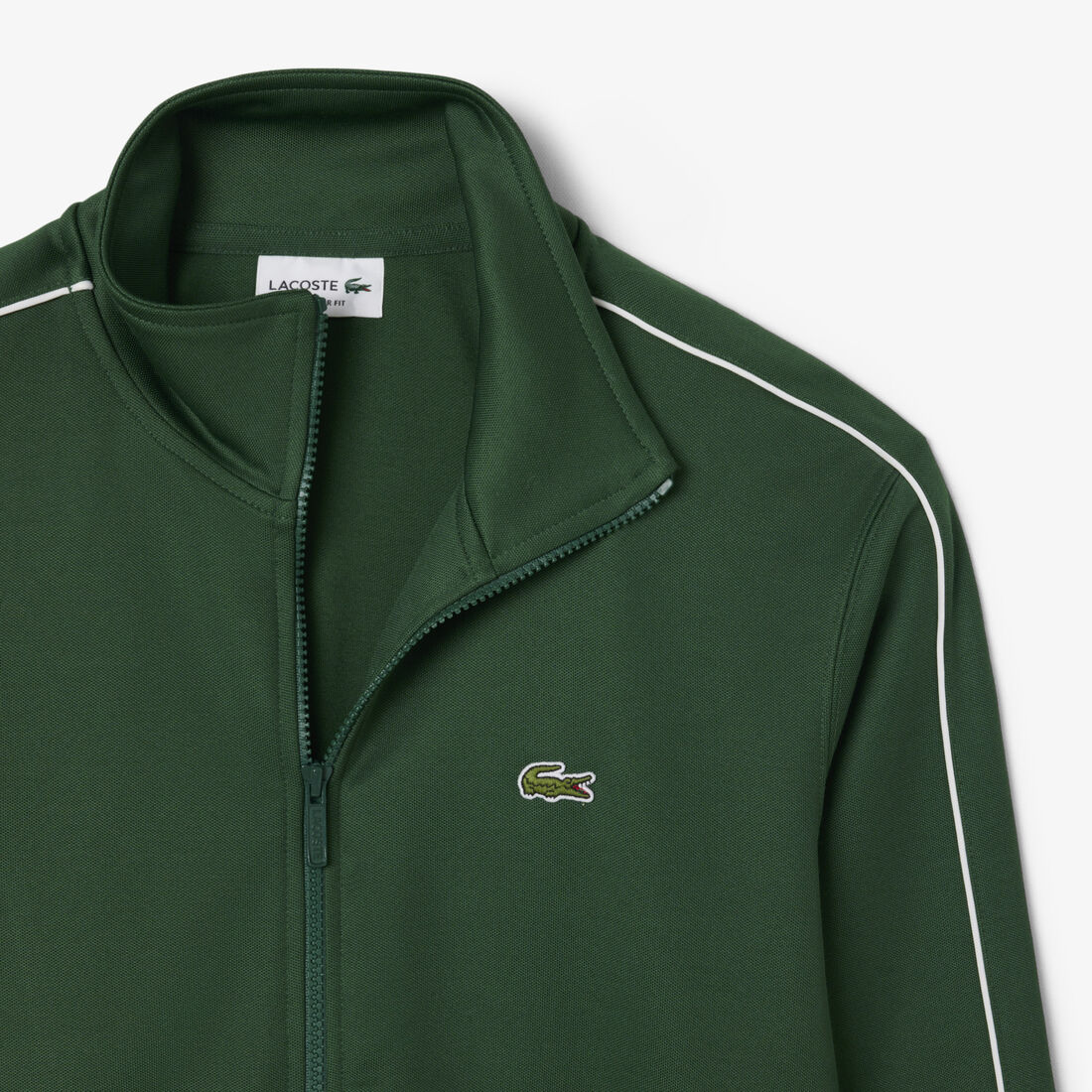 Paris Pique Zip Front Track Jacket Paris Pique Zip Front Track Jacket