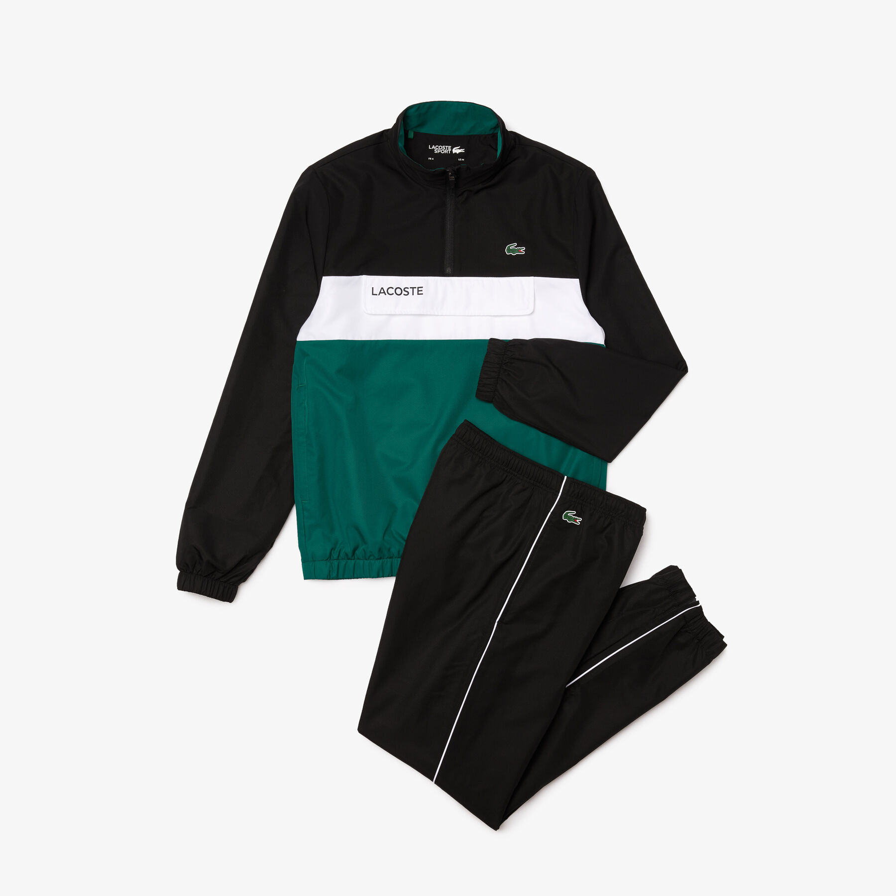 men s lacoste sport packable jacket tracksuit