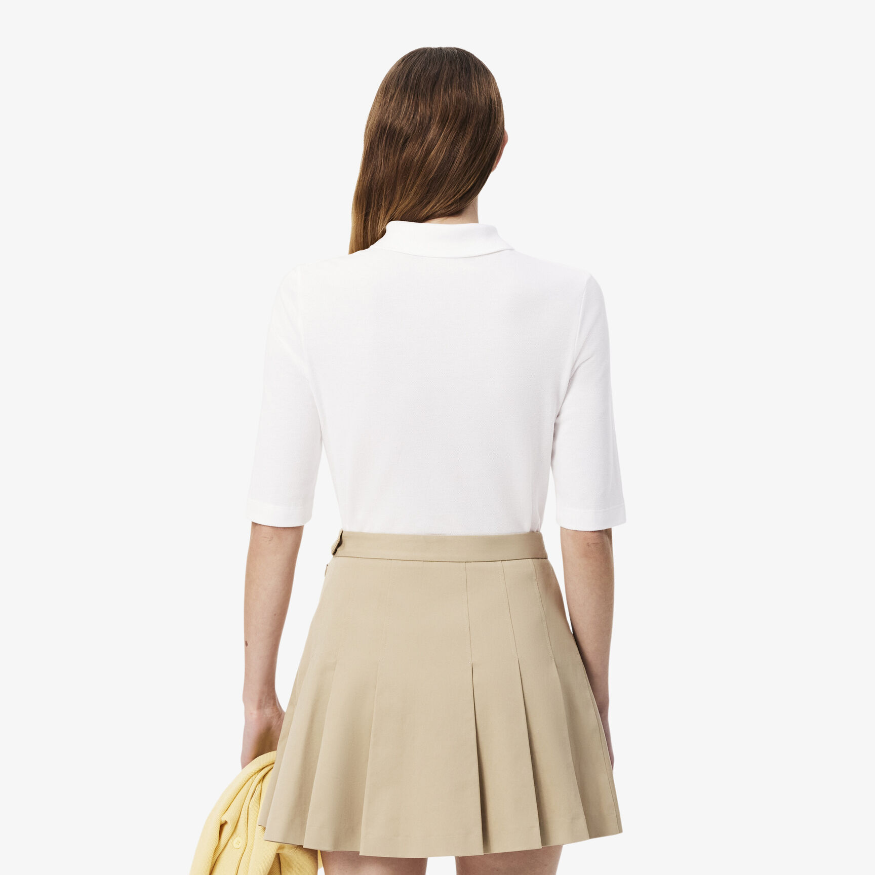 Women's Lacoste Slim Fit Supple Cotton Polo Shirt Women's Lacoste Slim Fit Supple Cotton Polo Shirt