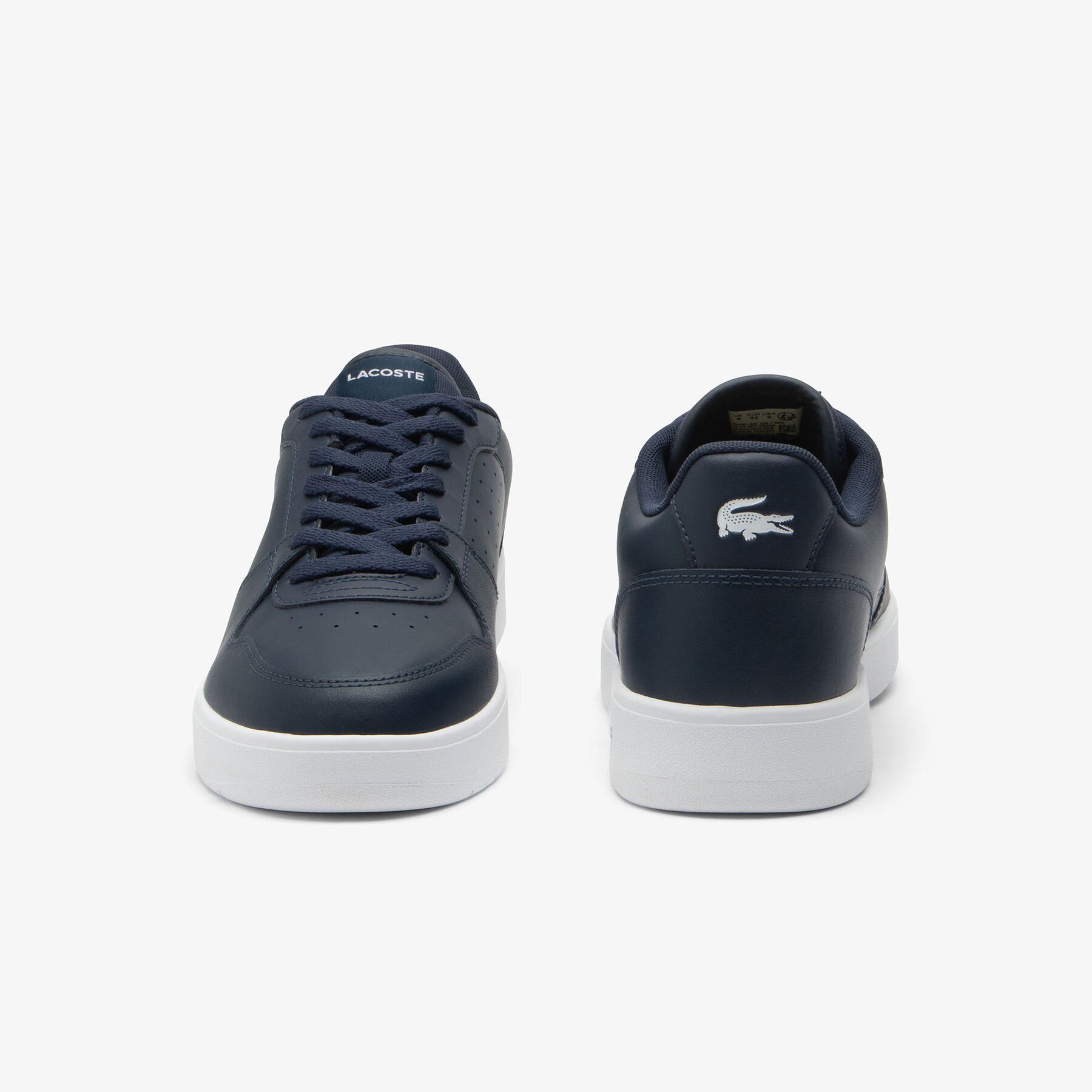 Men's Court Ace Leather Sneakers حذاء رياضي كورت إيس رجالي من الجلد - 50SMA0070-092