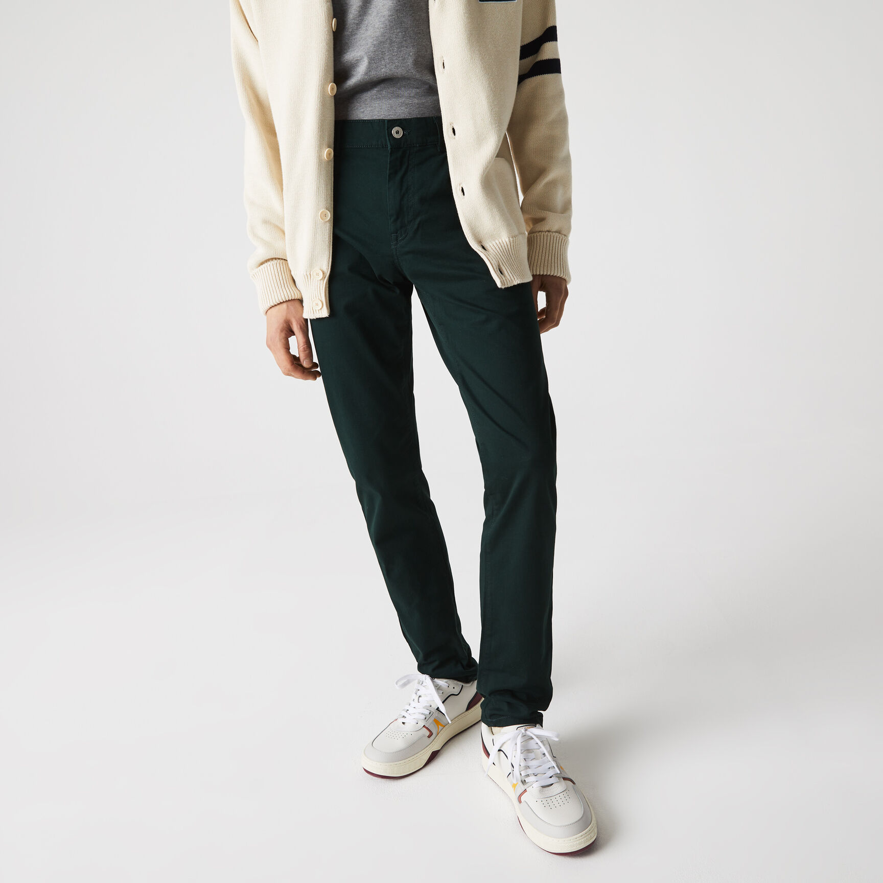 Men's Slim Fit 5-Pocket Stretch Cotton Pants Men's Slim Fit 5-Pocket Stretch Cotton Pants