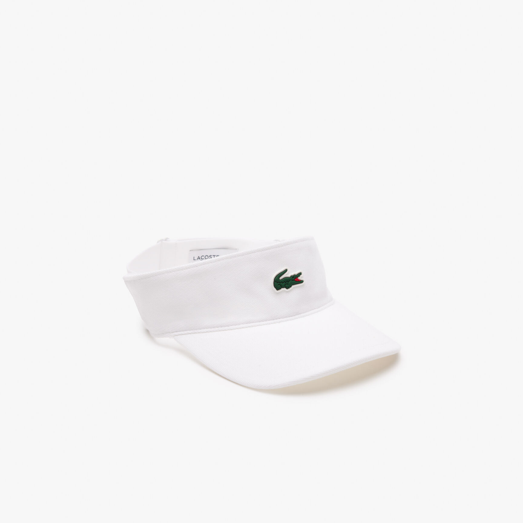 Unisex Lacoste SPORT Pique And Fleece Tennis Visor Unisex Lacoste SPORT Pique And Fleece Tennis Visor