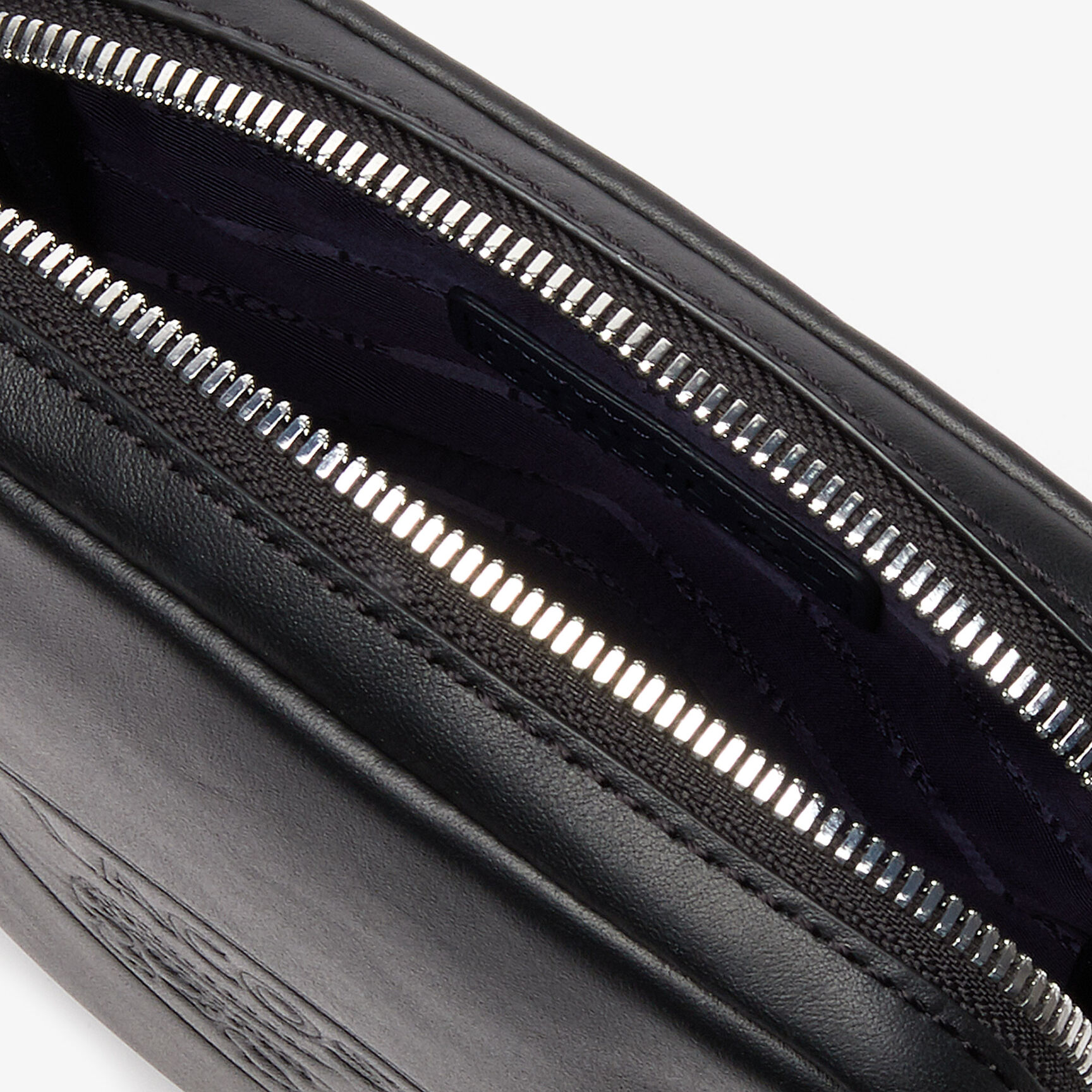 Men's L.12.12 Casual Embossed Lettering Vertical Leather Bag