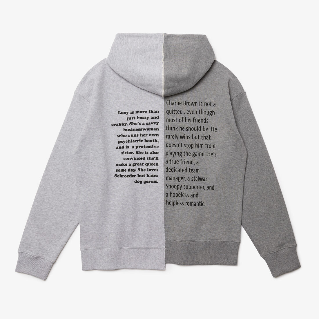 Unisex Lacoste L!VE x Peanuts Loose Fit Hooded Sweatshirt Unisex Lacoste L!VE x Peanuts Loose Fit Hooded Sweatshirt