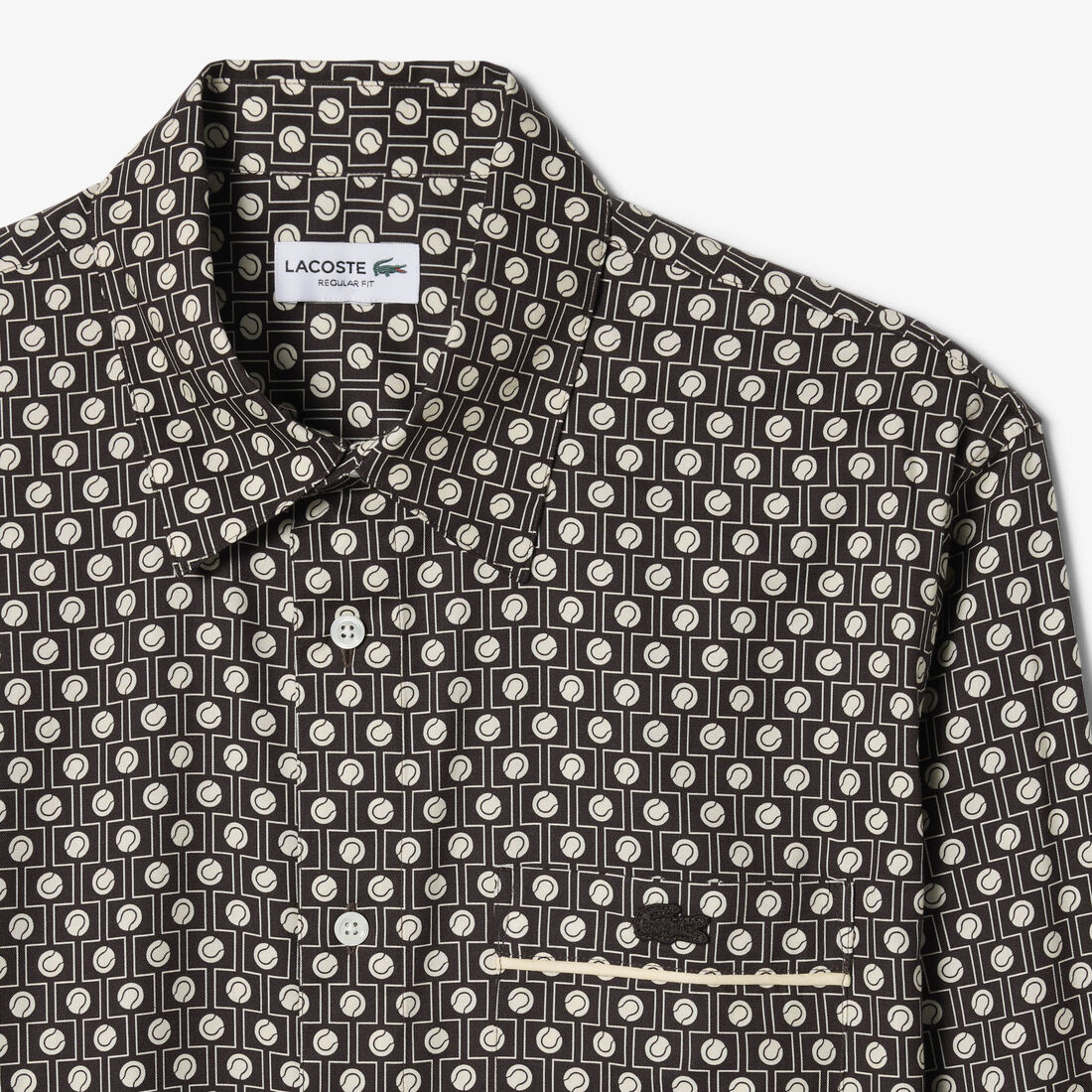 Regular Fit Printed Cotton Shirt Regular Fit Printed Cotton Shirt