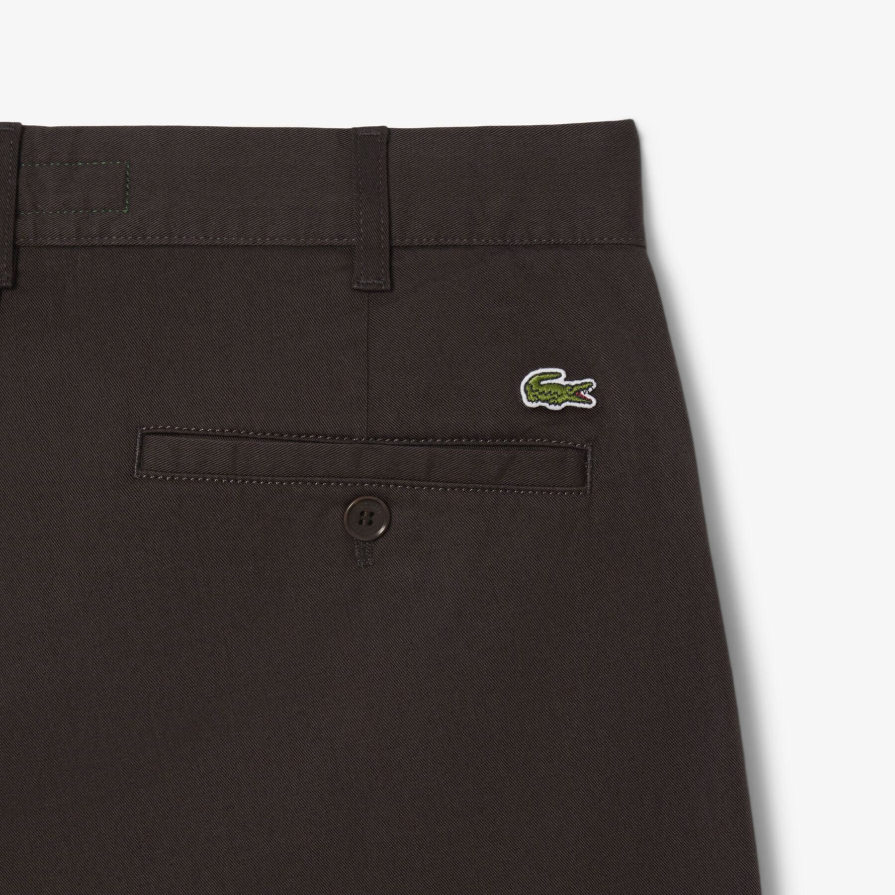 lacoste slim fit stretch cotton chino pants