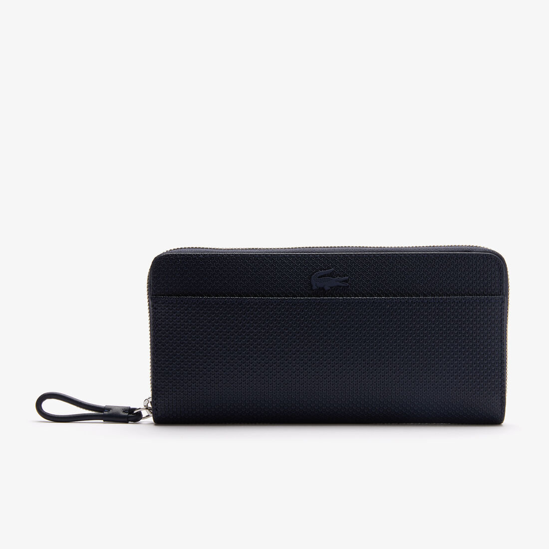 Women's Chantaco Matte Piqu&eacute; Leather Zip Wallet