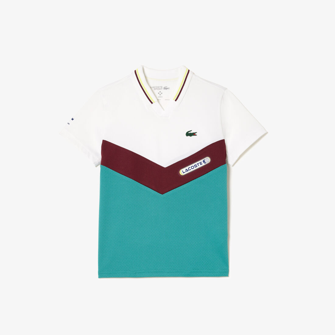 Lacoste Tennis x Daniil Medvedev Jersey Polo Shirt Lacoste Tennis x Daniil Medvedev Jersey Polo Shirt