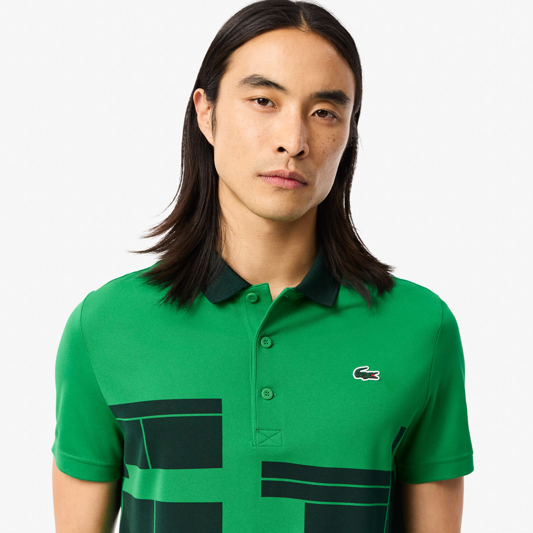 Lacoste Tennis x Novak Djokovic Fan Version Polo Shirt Lacoste Tennis x Novak Djokovic Fan Version Polo Shirt