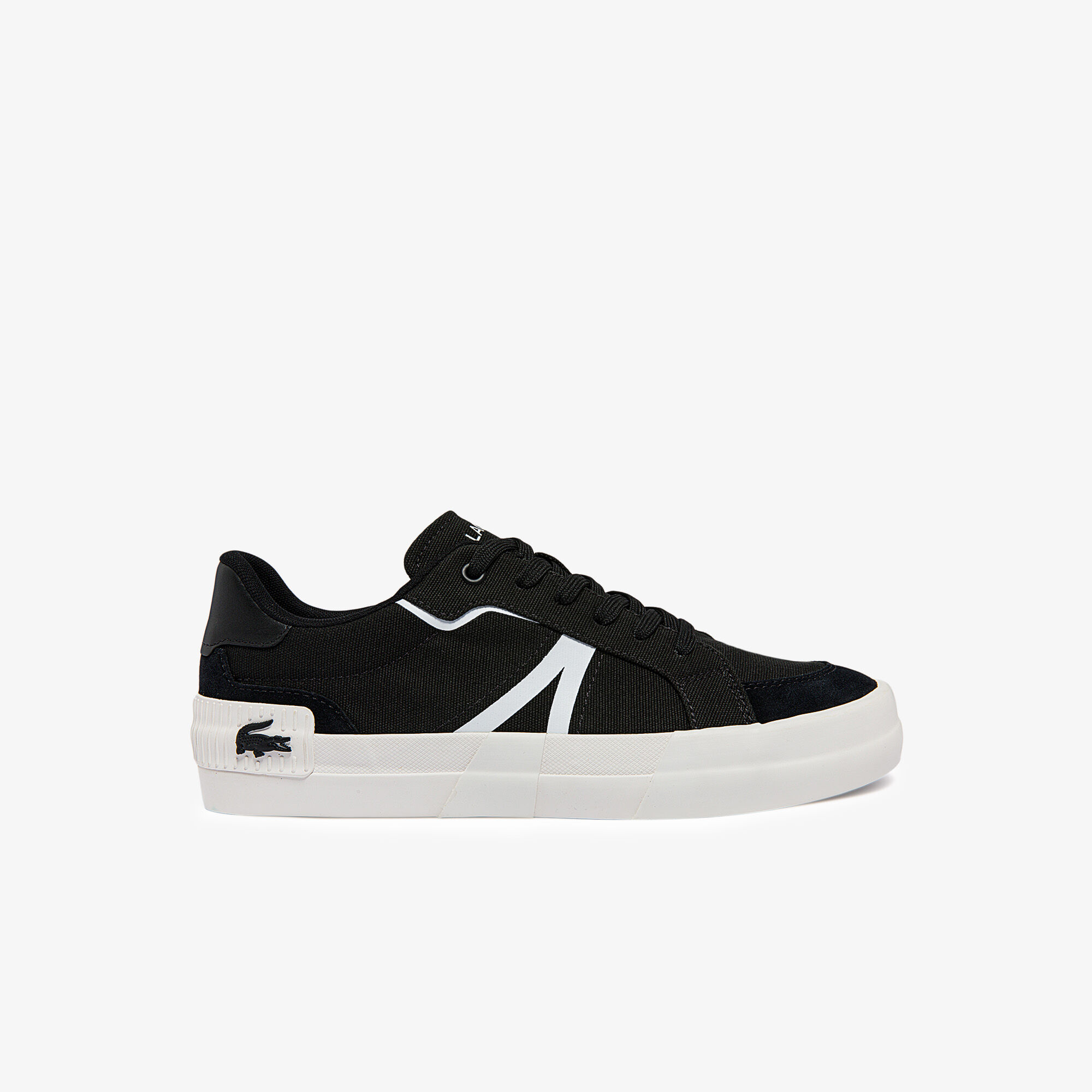 Buy Men s L004 Canvas Trainers Lacoste SA