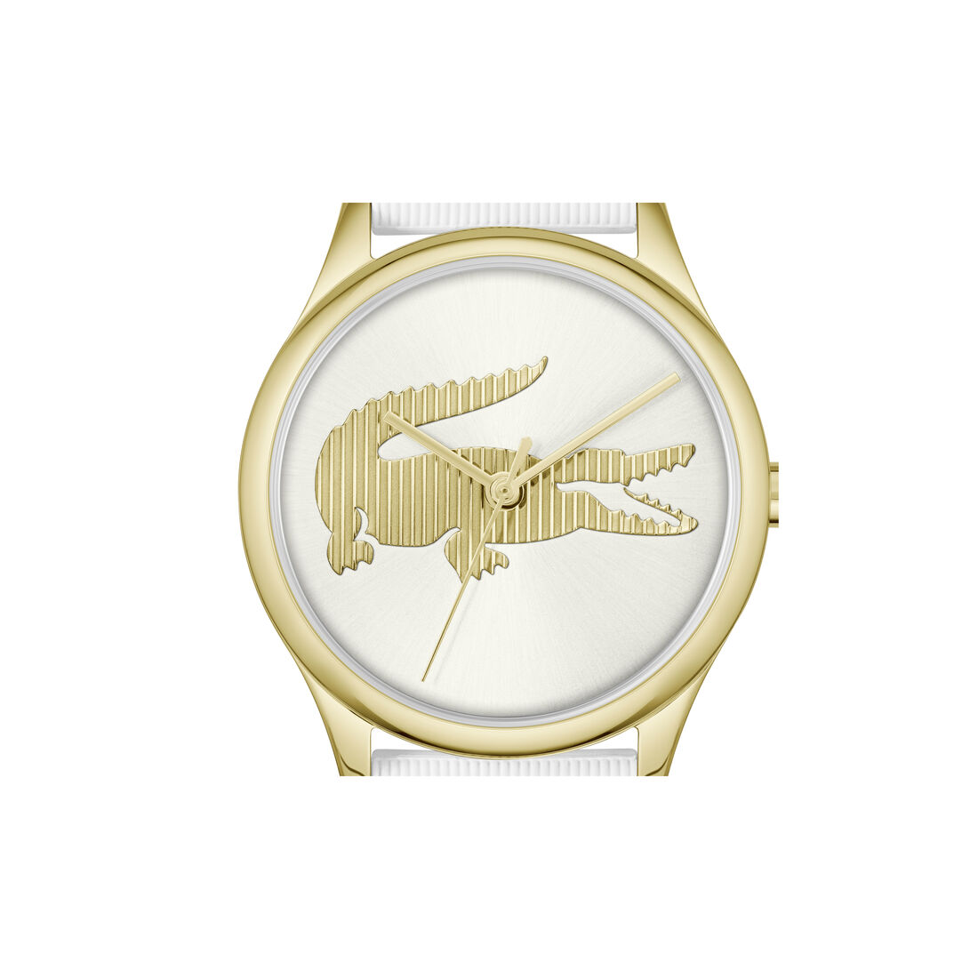 ساعة Crocodelle بسوار سيليكون أبيض ساعة Crocodelle بسوار سيليكون أبيض
