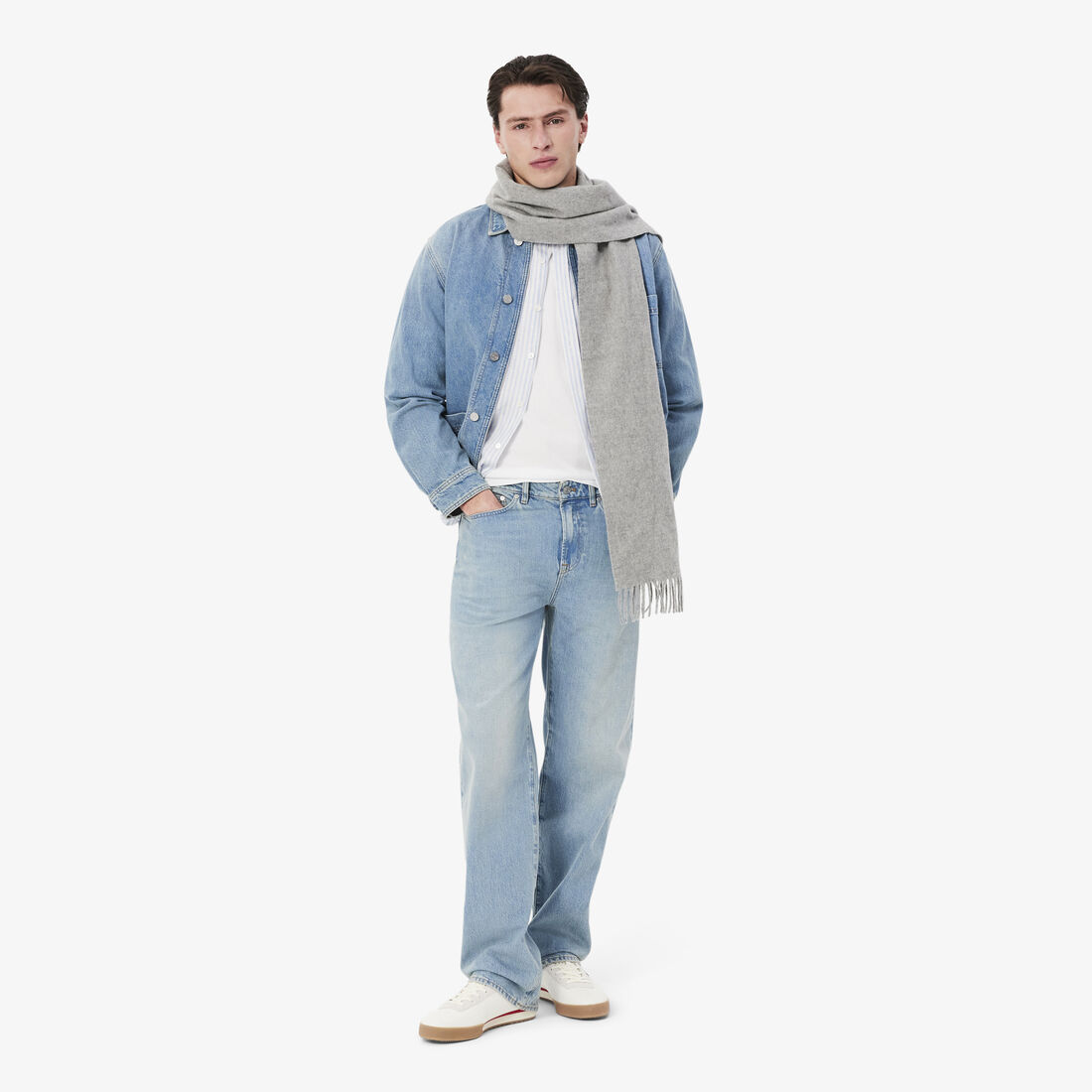 Regular Fit Striped Linen Shirt Regular Fit Striped Linen Shirt