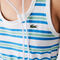 Women’s Long Striped Cotton Tank Top Dress lacoste women s long striped cotton tank top dress