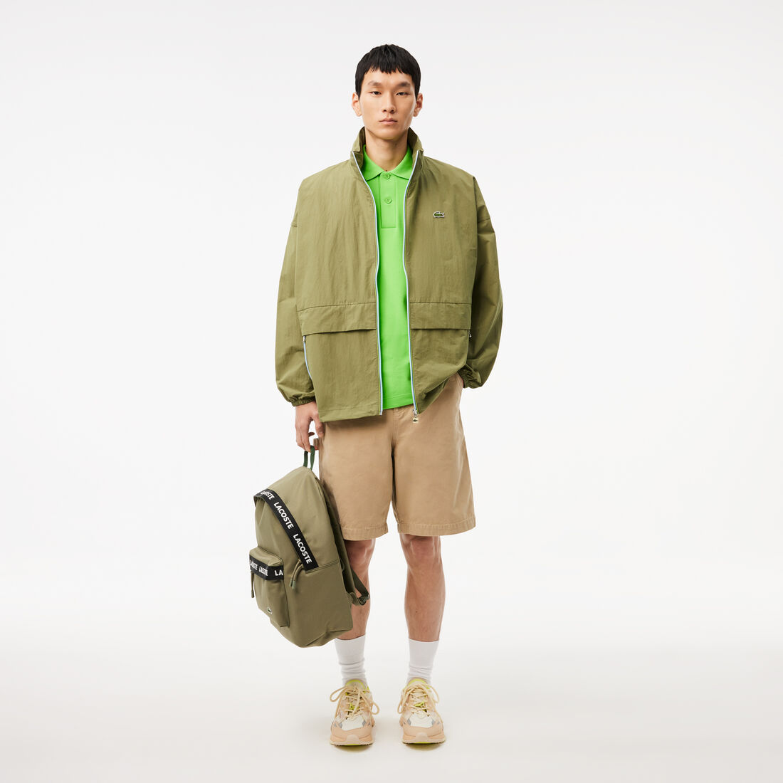 Water-Repellent Removable Hood Windbreaker Water-Repellent Removable Hood Windbreaker