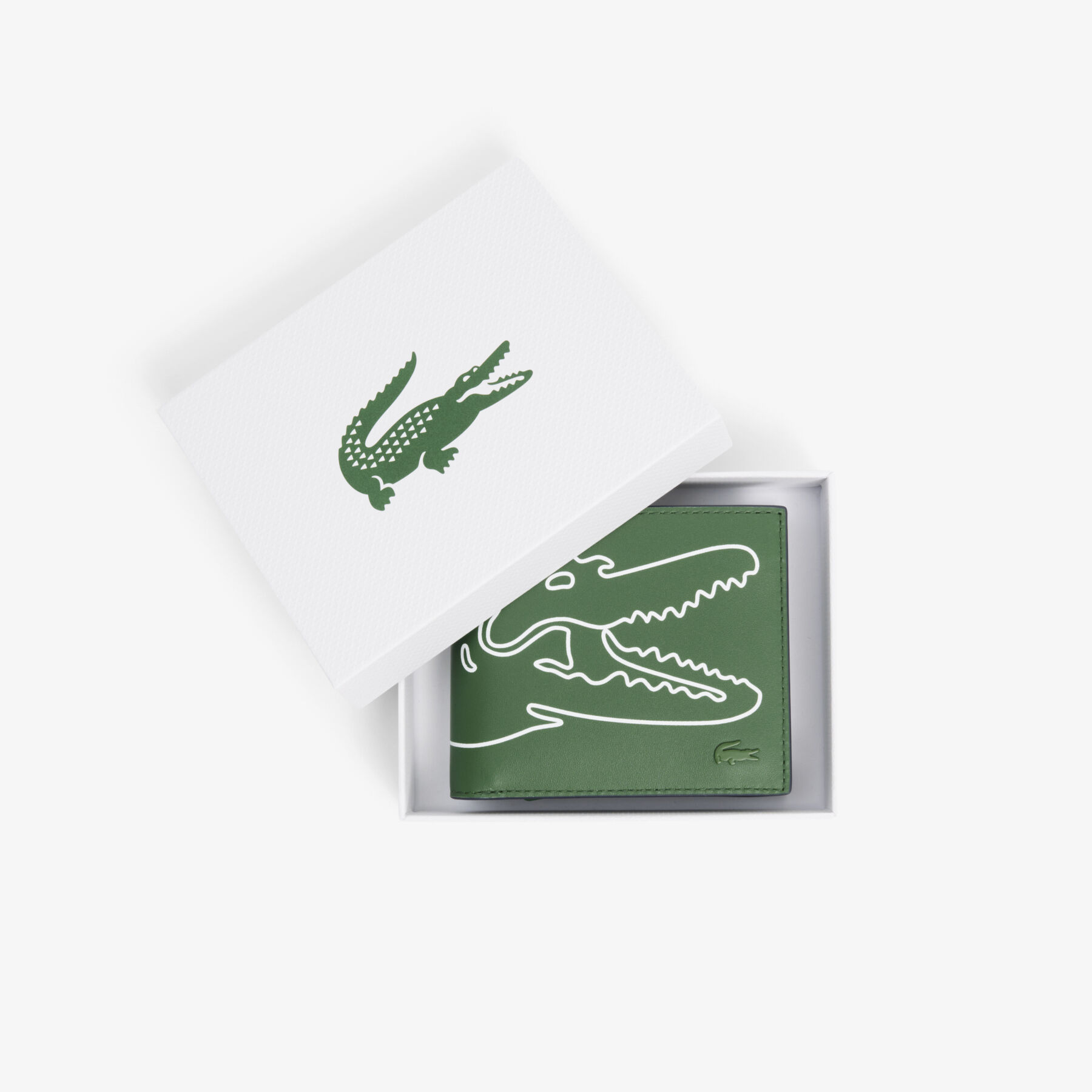 lacoste medium fg leather billfold