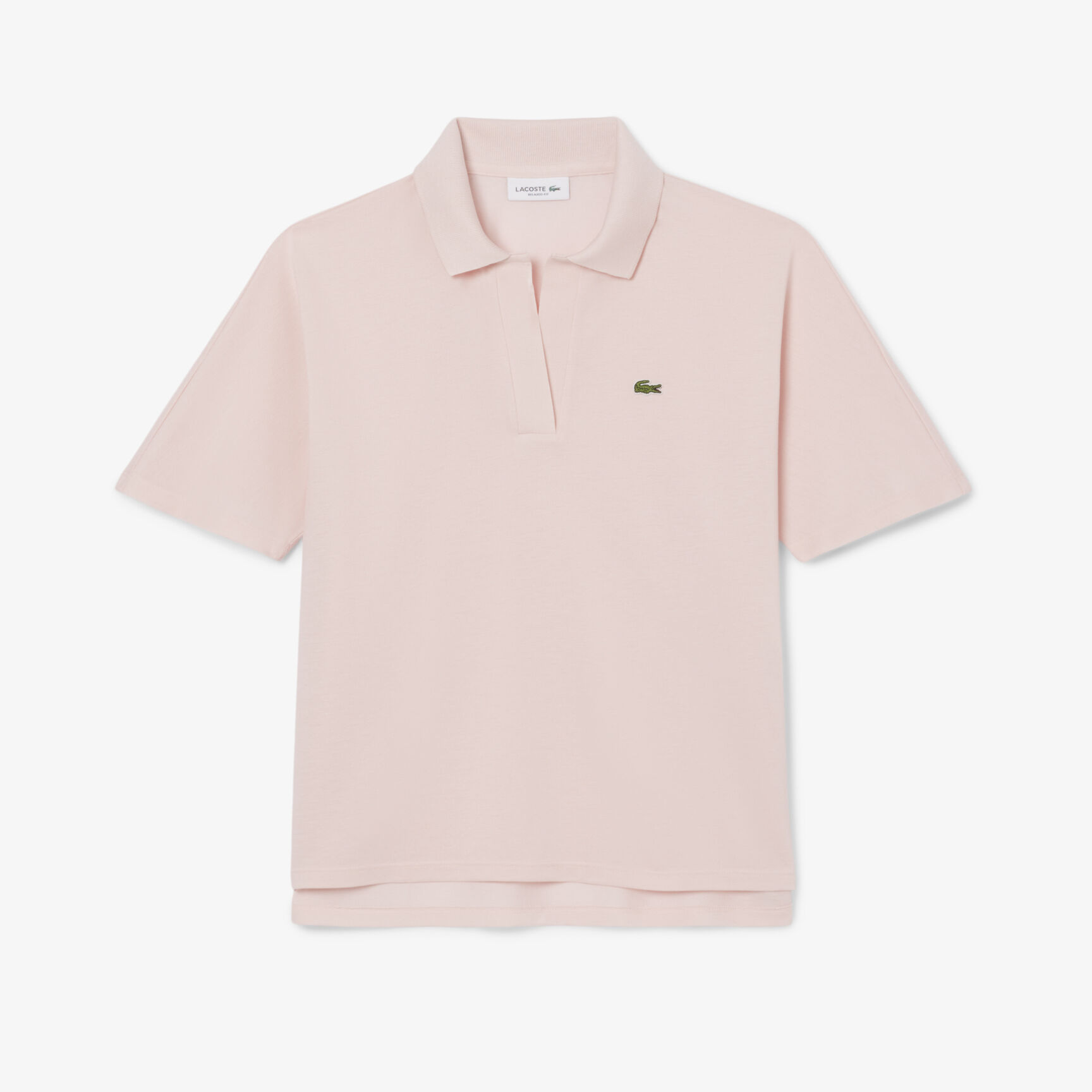 Relaxed Fit Fluid Pique Polo Shirt