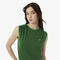 lacoste sleeveless pleated dress