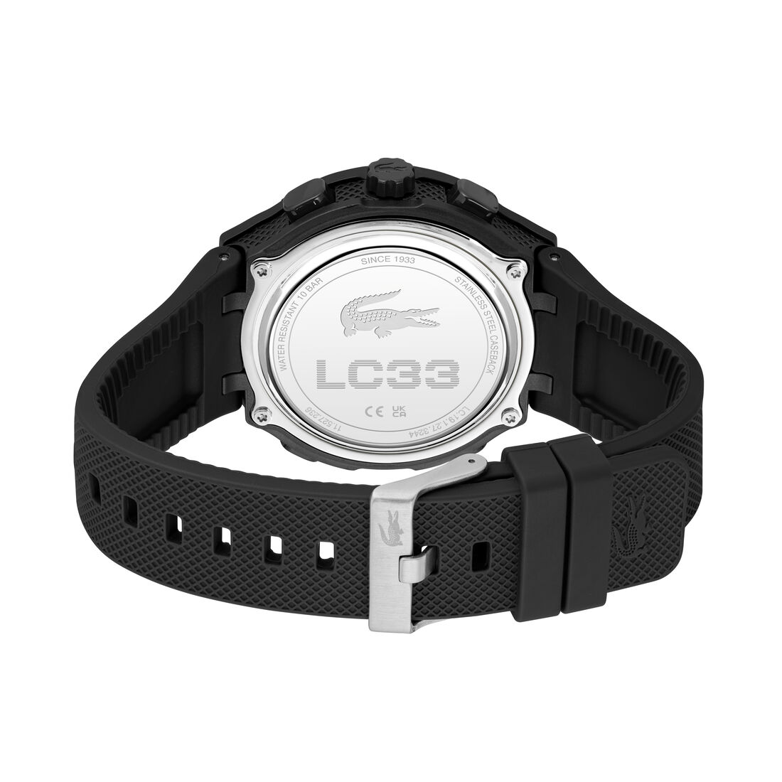 Lacoste Mens Black Dial Watch Lacoste Mens Black Dial Watch