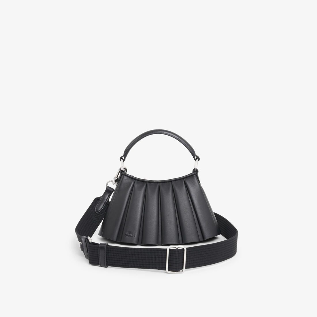 lacoste mini lenglen leather bag