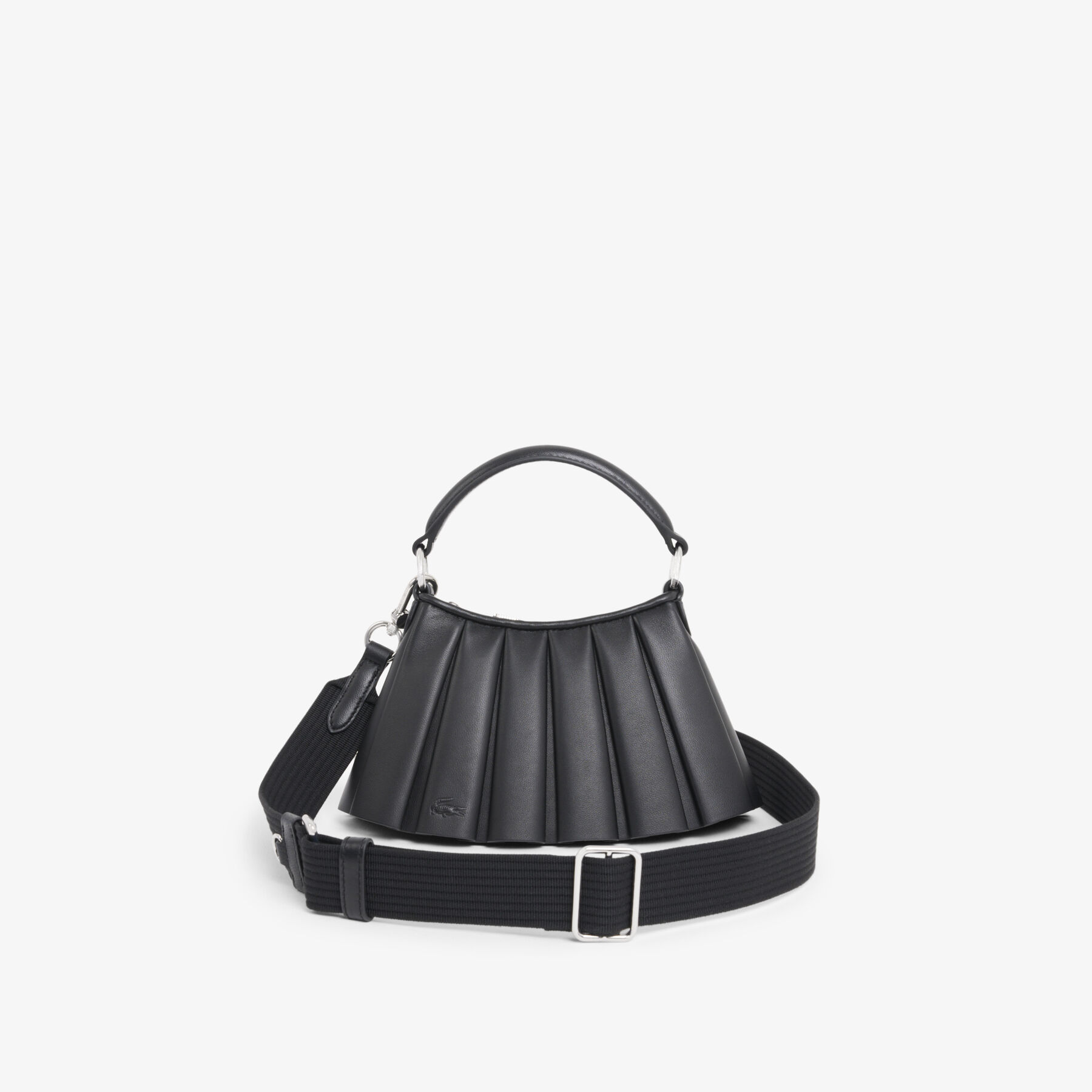 lacoste mini lenglen leather bag