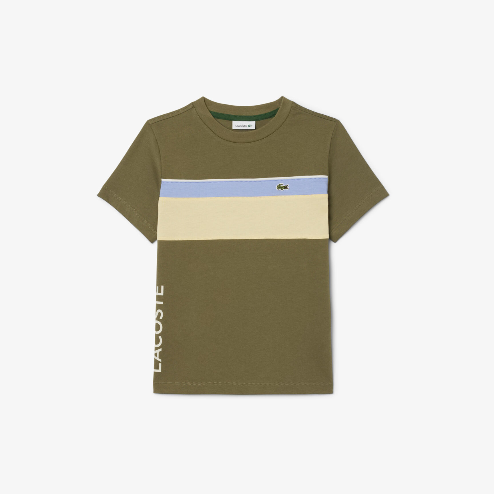Cotton Colour-Block T-shirt