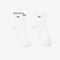 lacoste 2 pack frilled socks