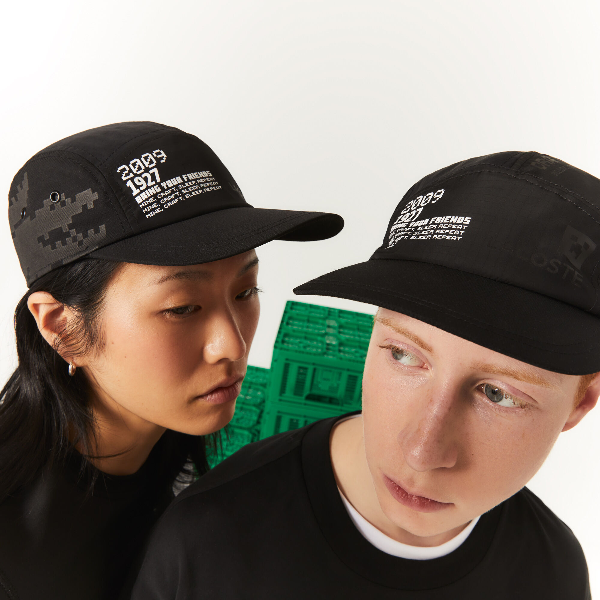 Buy Unisex Lacoste L VE x Minecraft Print Nylon Cap Lacoste SA