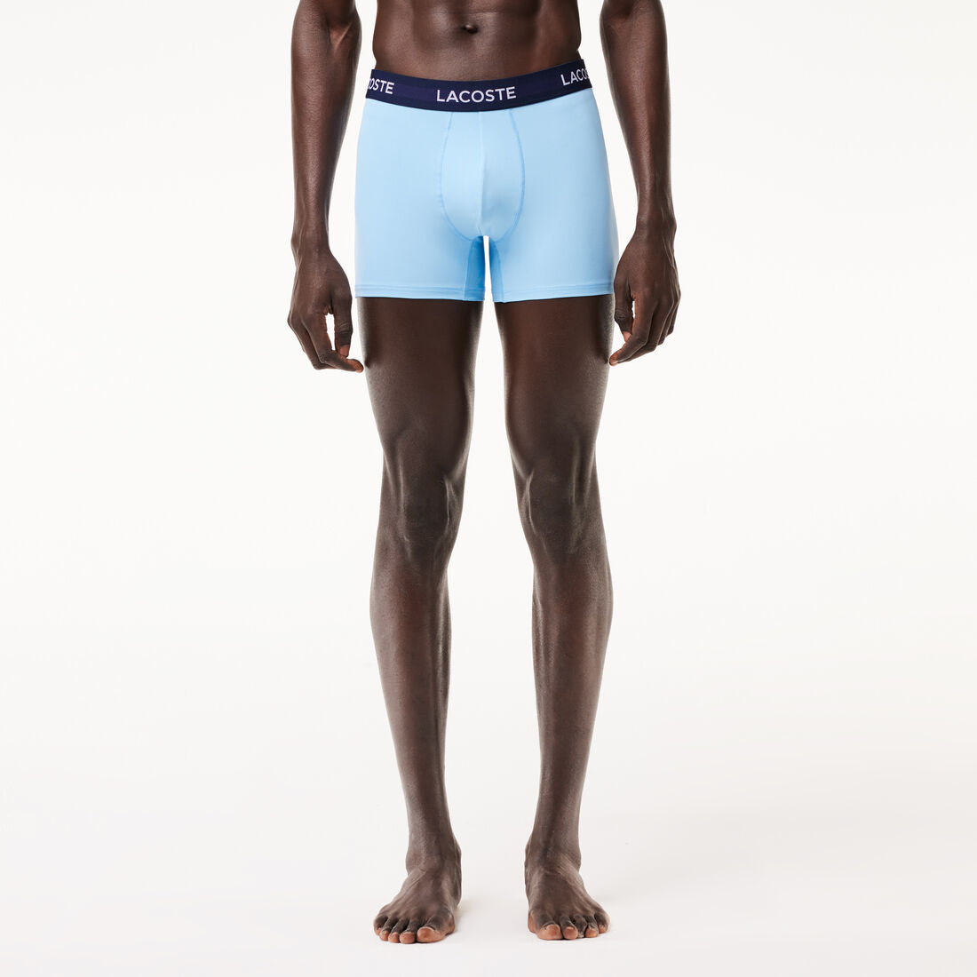 طقم بوكسر لاكوست جيرسيه بوليستر معاد تدويره للرجال، 3 قطع طقم بوكسر لاكوست جيرسيه بوليستر معاد تدويره للرجال، 3 قطع