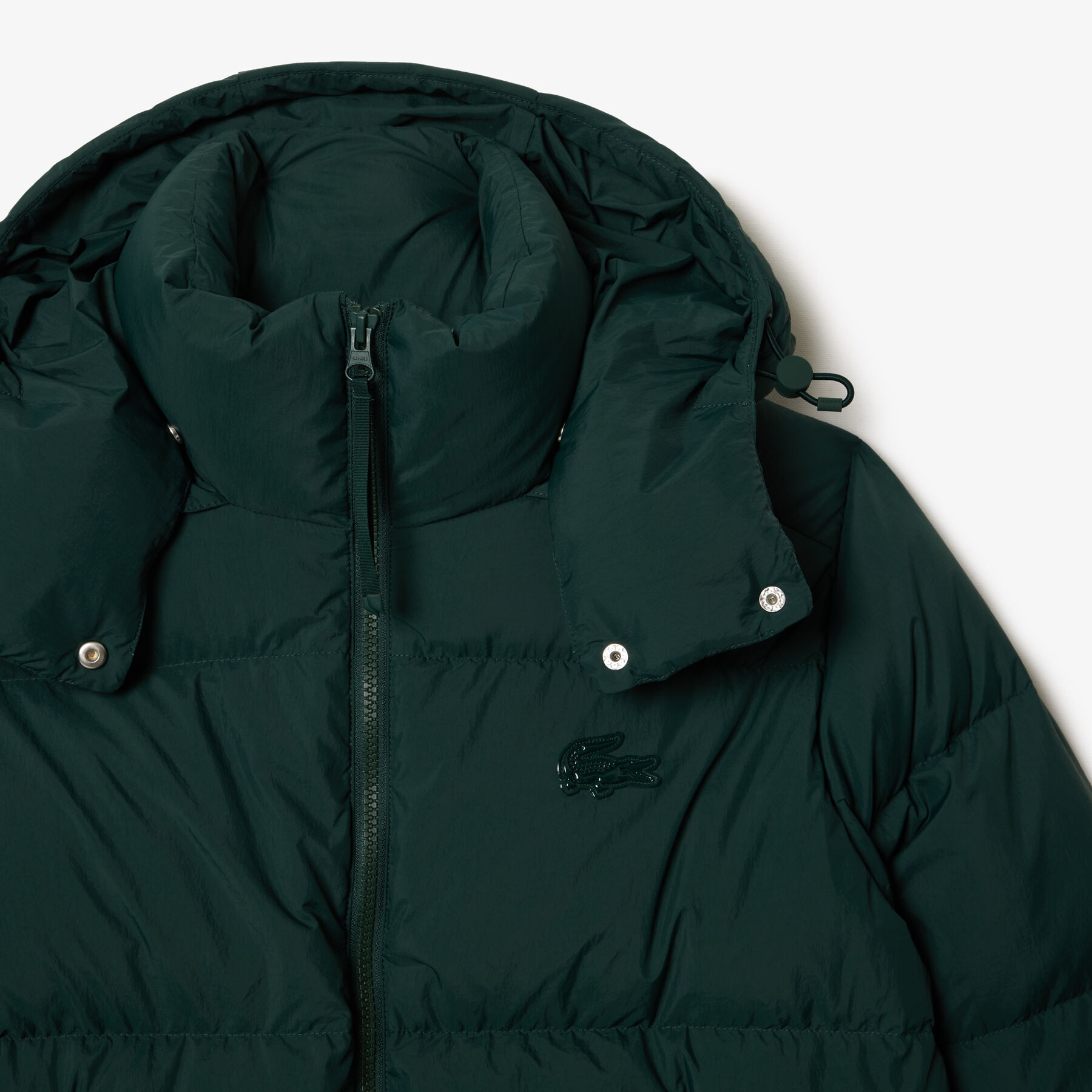Relaxed Fit Hooded Down Jacket lacoste relaxed fit hooded down jacket