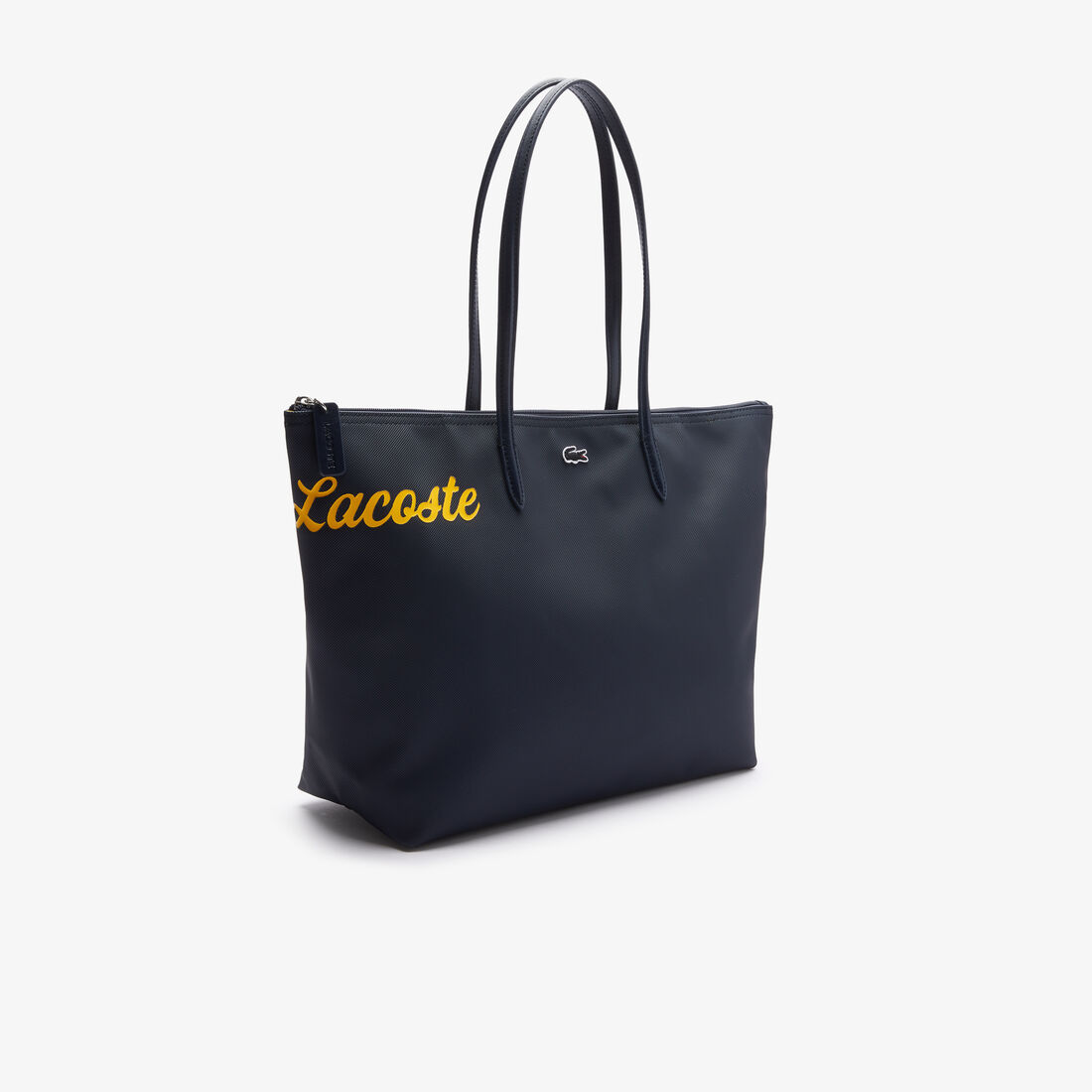 Women's L.12.12 Branded Piqué Large Canvas Shopper Bag Women's L.12.12 Branded Piqué Large Canvas Shopper Bag