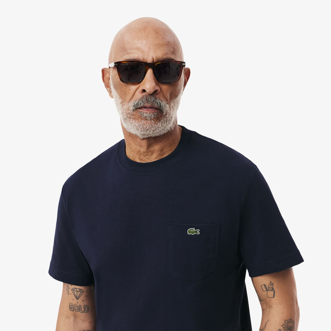 Cotton T-shirt with Breast Pocket Cotton T-shirt with Breast Pocket