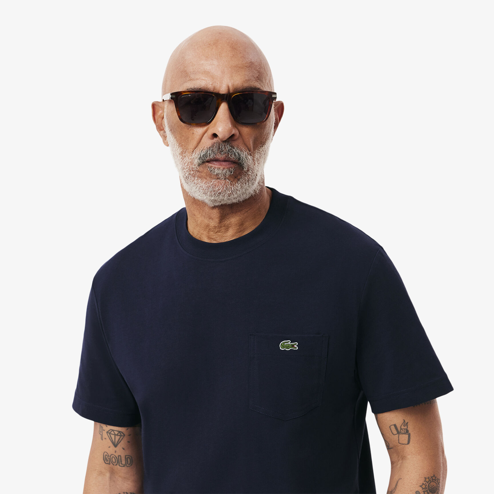 Cotton T-shirt with Breast Pocket Cotton T-shirt with Breast Pocket