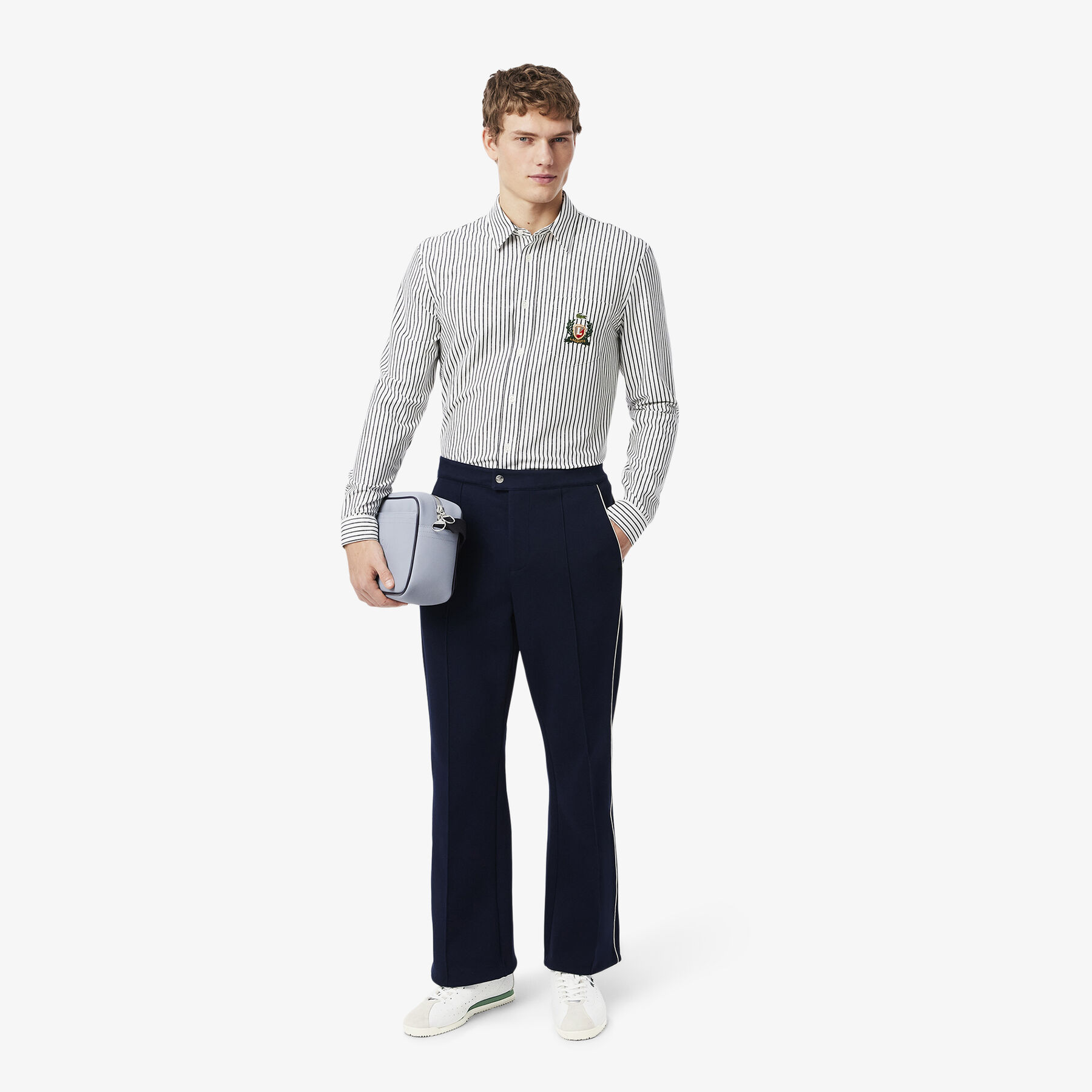 Men's Club-Low Leather Sneakers lacoste men s club low leather sneakers