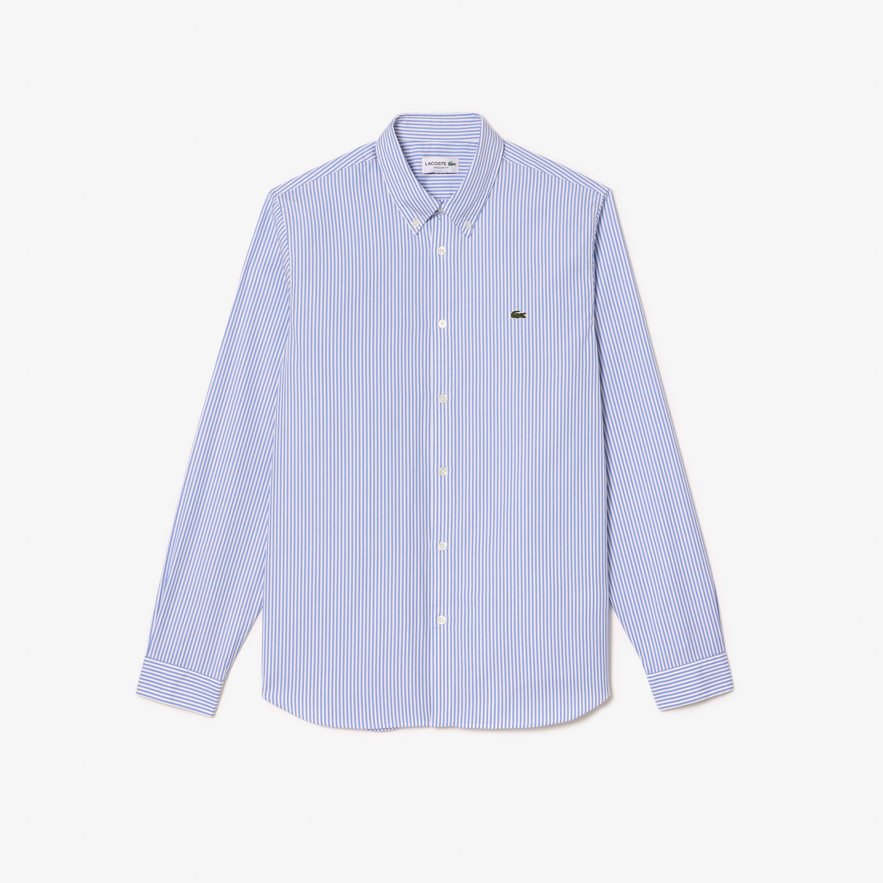 Men's Regular Fit Striped Cotton Shirt