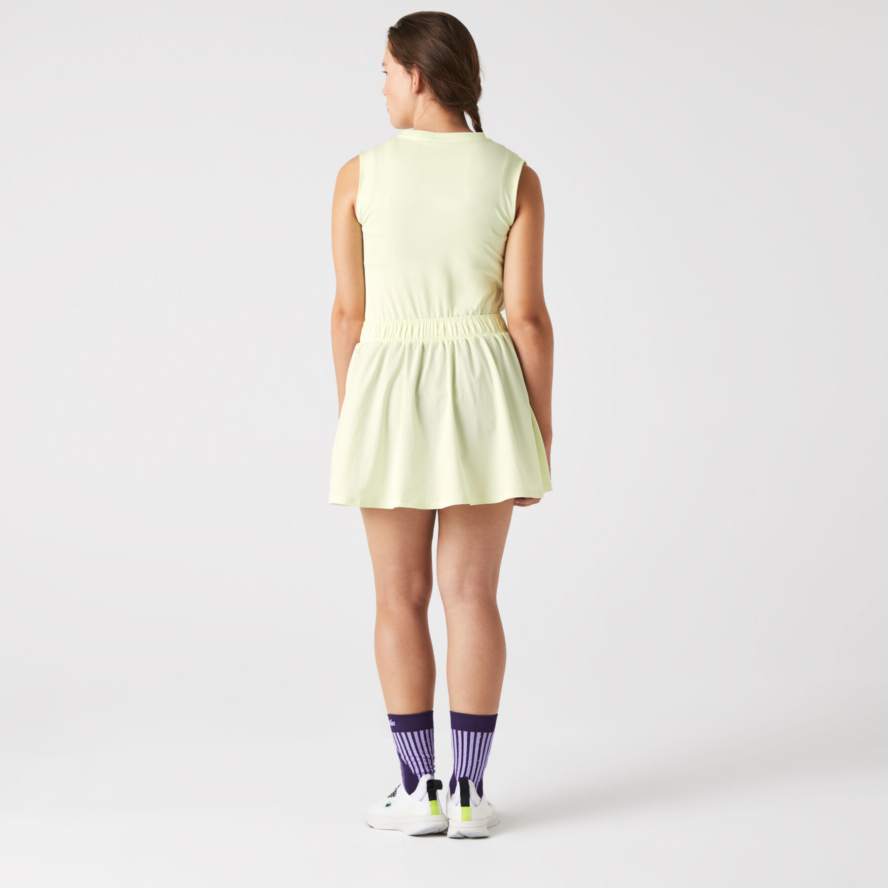 women s lacoste sport built in shorty tennis dress