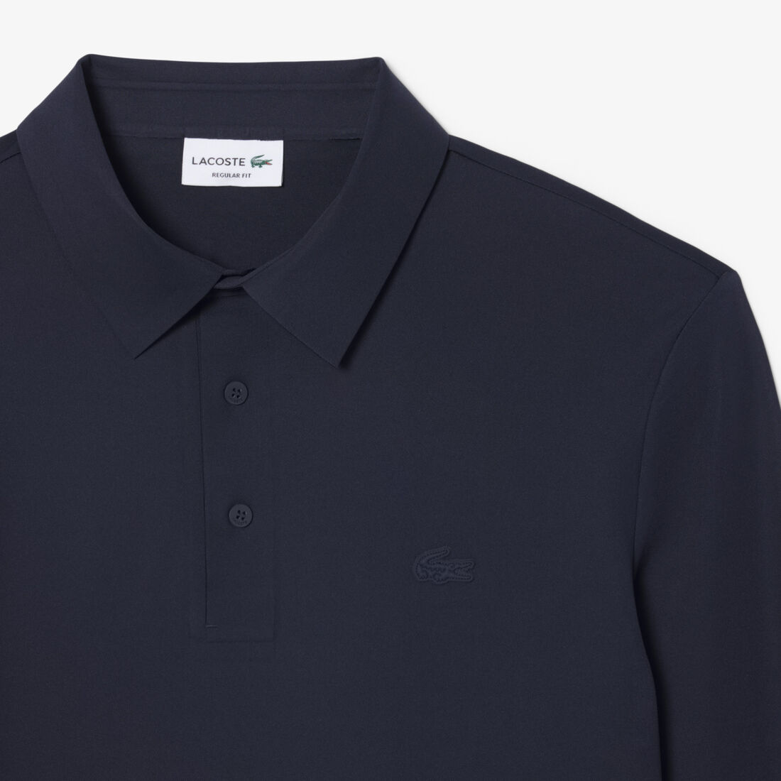 Regular Fit Long Sleeved Commuter Polo Shirt lacoste regular fit long sleeved commuter polo shirt