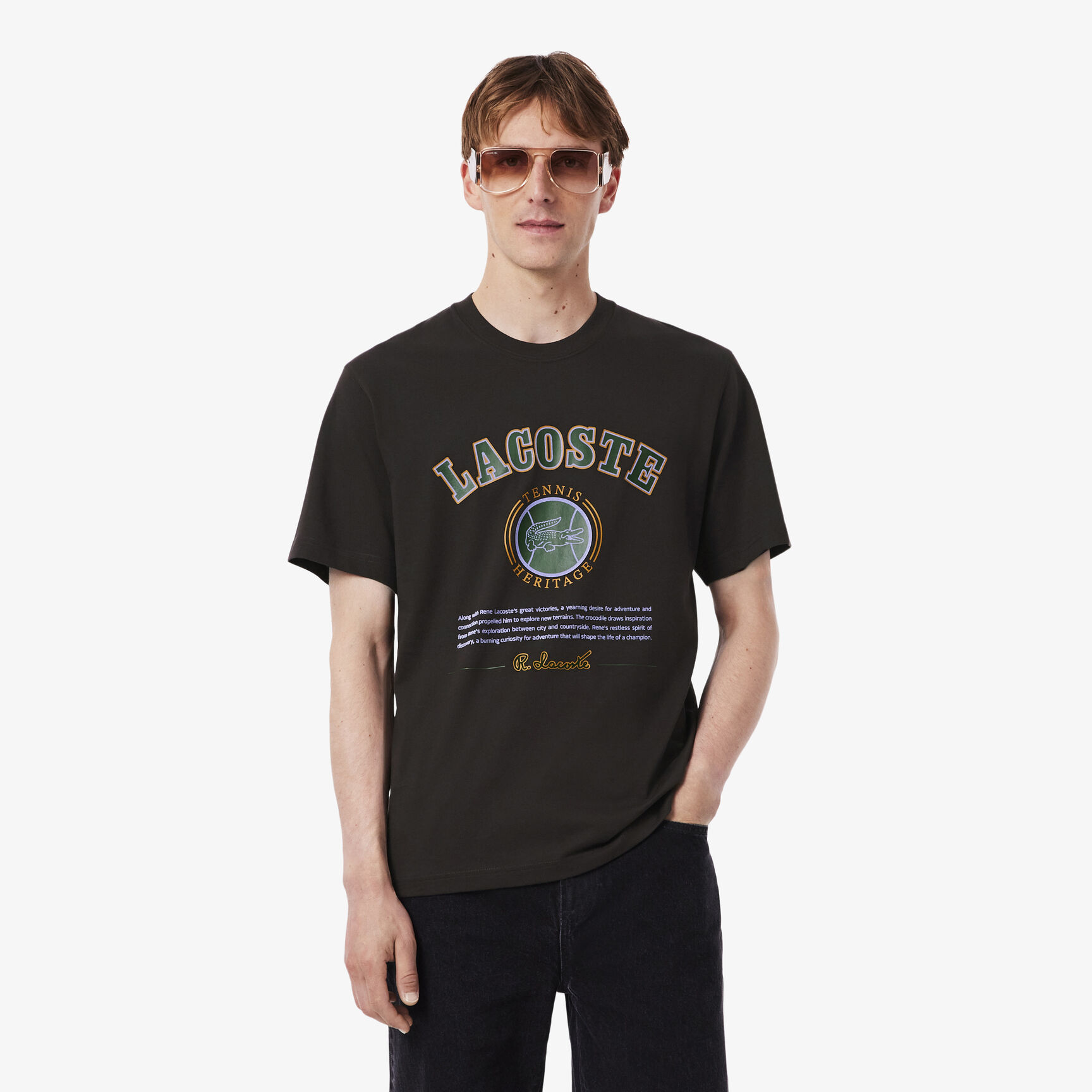 Print Cotton T-shirt Print Cotton T-shirt