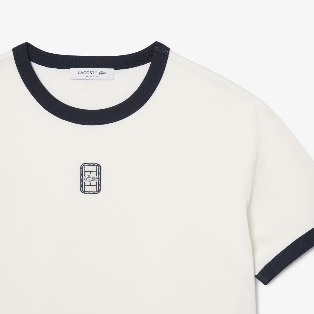 Embroidered Badge Jersey T-shirt