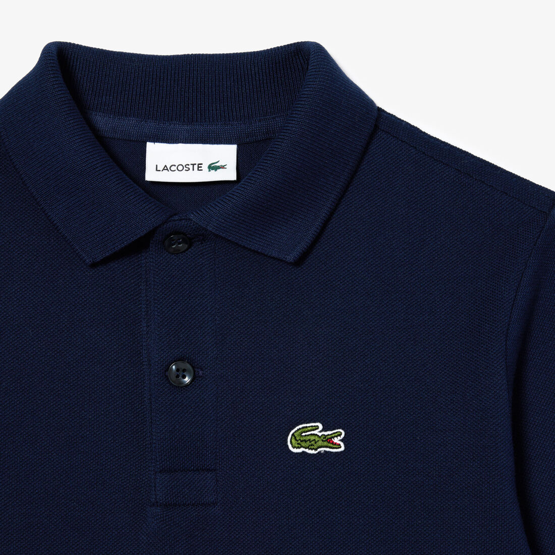 Kids' Lacoste Regular Fit Petit Pique Polo Shirt Kids' Lacoste Regular Fit Petit Pique Polo Shirt